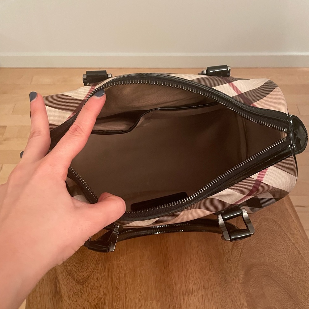 Burberry canvas satchel - Picture 2 of 4